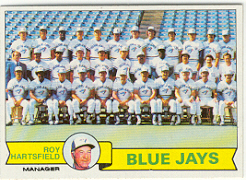 1979 Topps Baseball Cards      282     Toronto Blue Jays CL/Roy Hartsfield